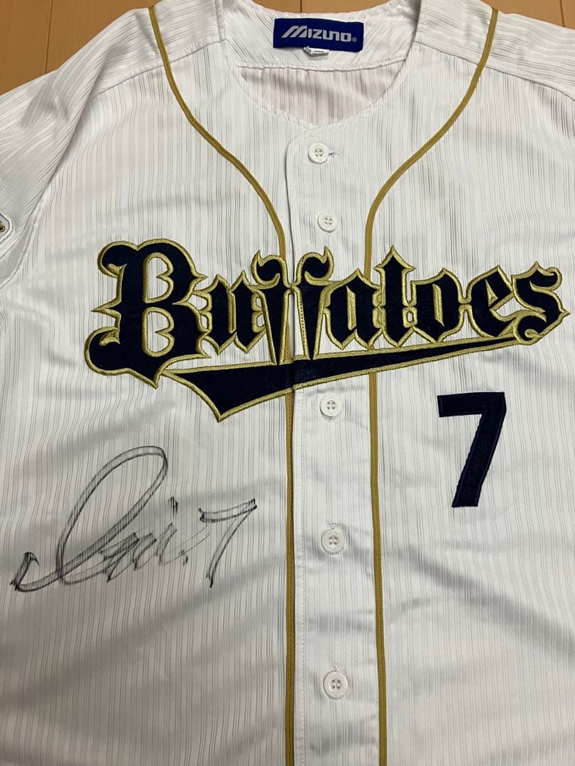 糸井嘉男 直筆サイン ユニフォーム オリックスバファローズ 阪神