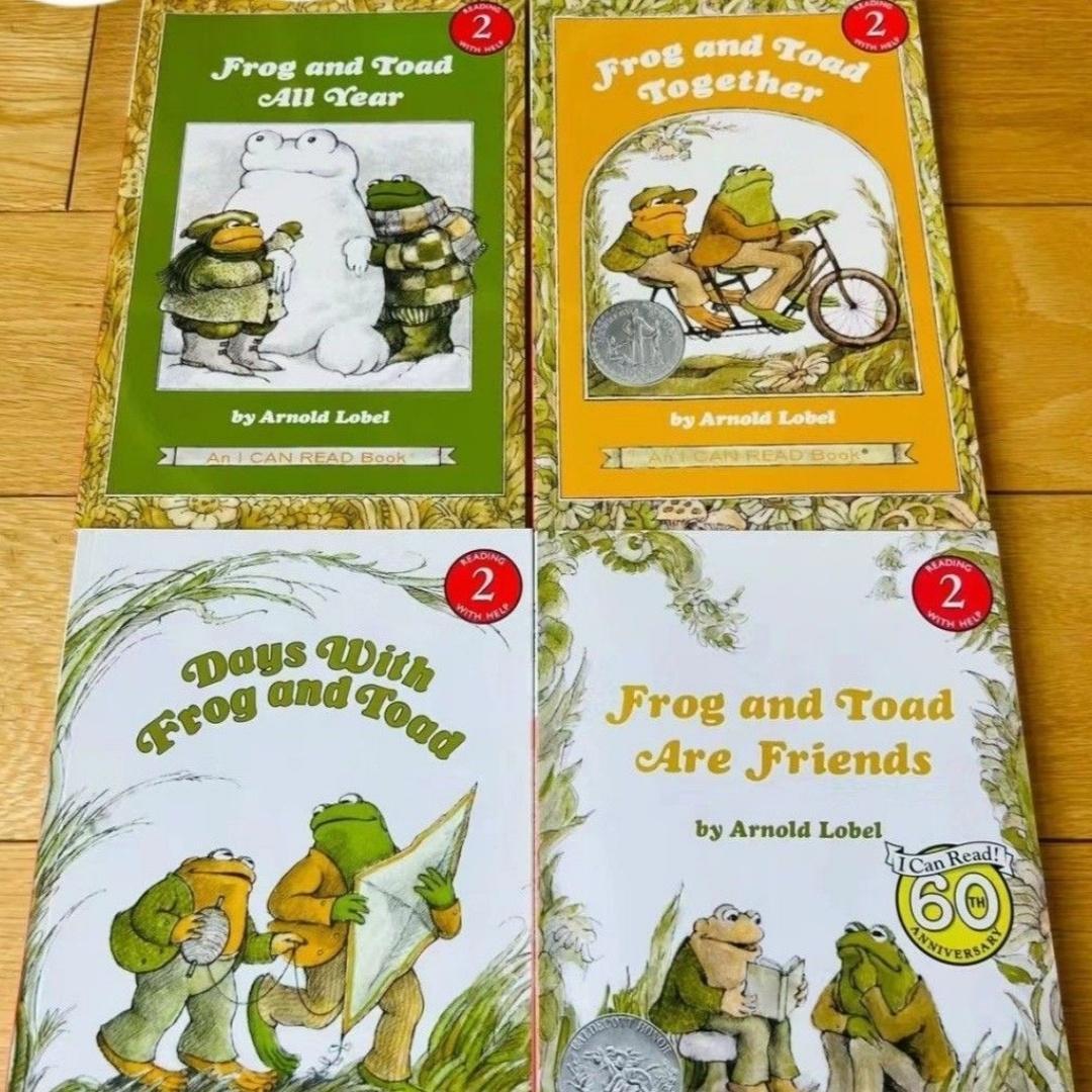 新品 I can read Frog and Toad 英語絵本 4冊セット多読 - メルカリ