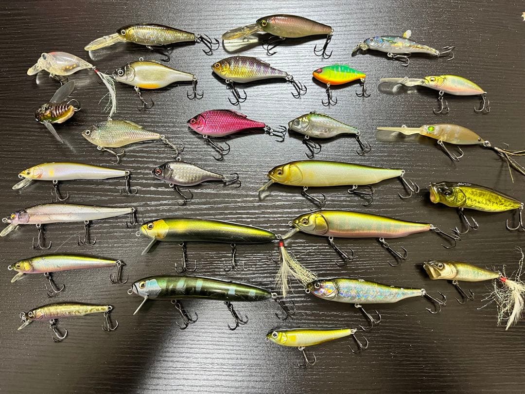 廃盤☆メガバス ルアーセット トップウォーター クランク ミノー
