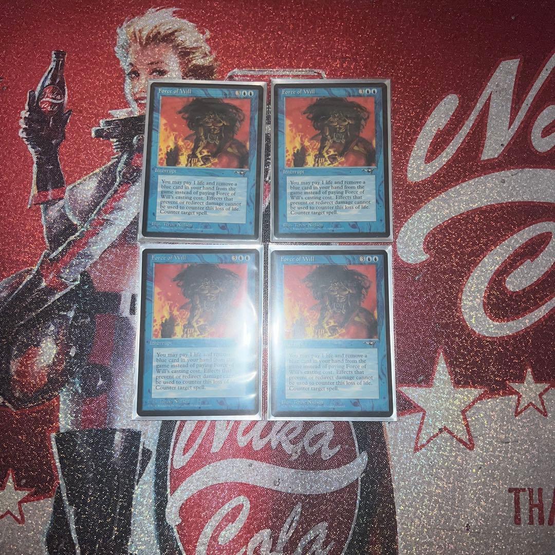 Force of will 4枚 意志の力/Force of Will》[ALL] HP4枚セット - MTG専門店 Initiative