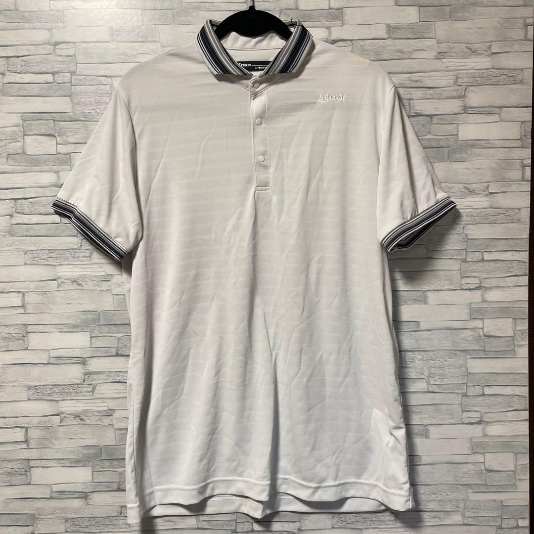 【未使用】SRIXONスリクソンポロシャツRGMPJA18/LL/グレー系 スリクソン（SRIXON）（メンズ）ゴルフウェア 半袖 松山英樹プロ