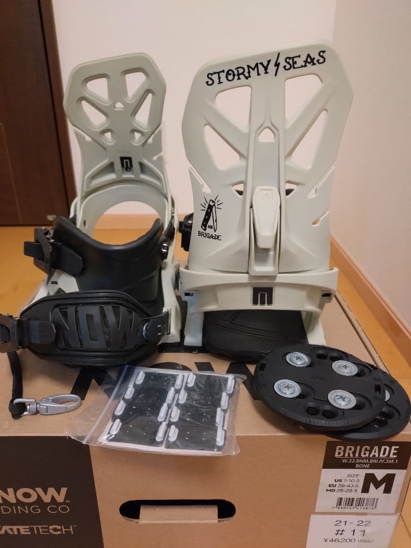 【美品】 NOW BRIGADE バインディング Mサイズ(25〜28.5㎝) 美品】 NOW BRIGADE バインディング Mサイズ(25〜28.5㎝) - メルカリ