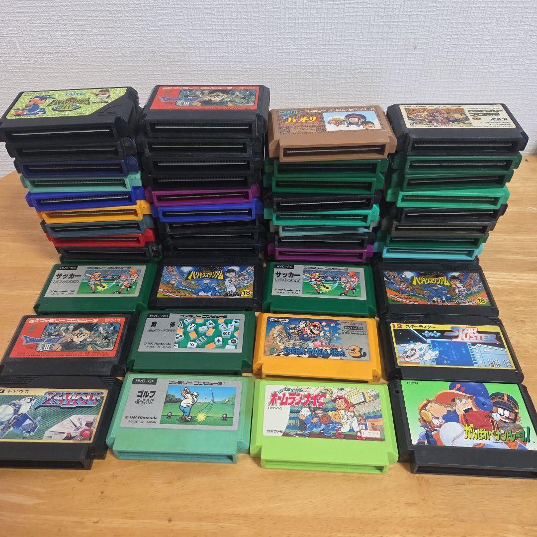 ファミコンソフトセット 動作未確認 ジャンク - メルカリ