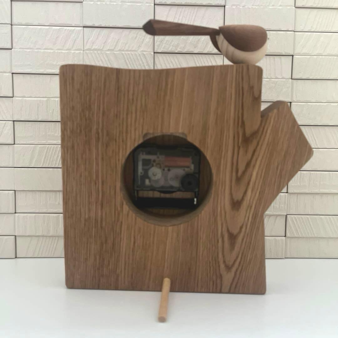 未使用品】クラフト蒼 Craft So小鳥の時計 臼田健二 MUKU工房 - メルカリ
