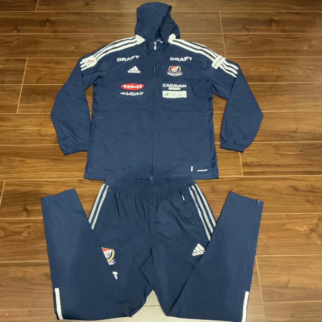 横浜F・マリノス adidas トレーニングウェアセット 横浜F.マリノス adidas トレーニングウェア L - メルカリ