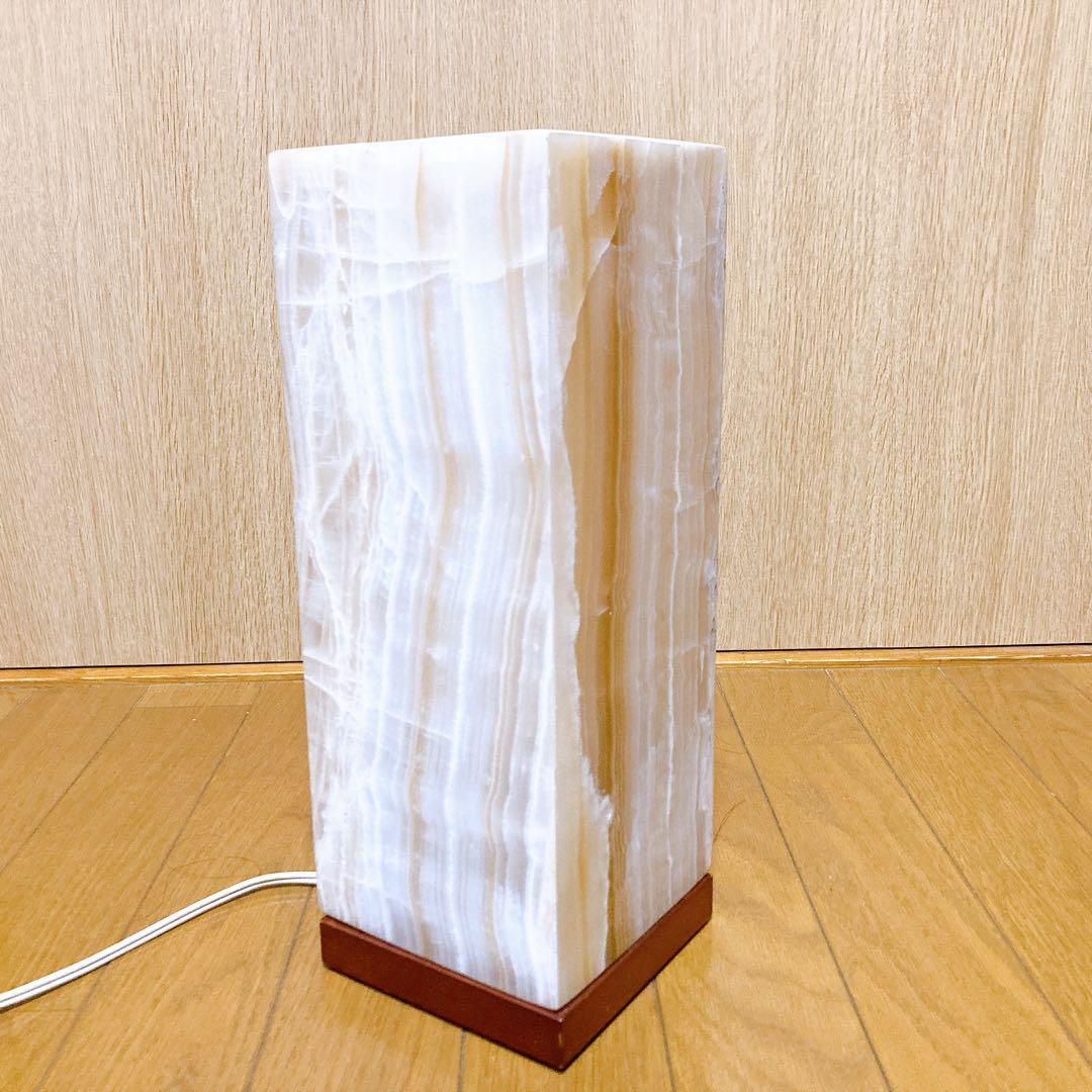 メキシカンオニキスランプ 天然石 間接照明 相田化学工業 - メルカリ