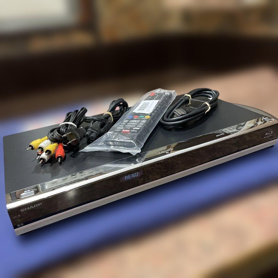 SHARP BD-W570 12倍録 500GB 新品リモ等付フル装備 完動品！ - メルカリ