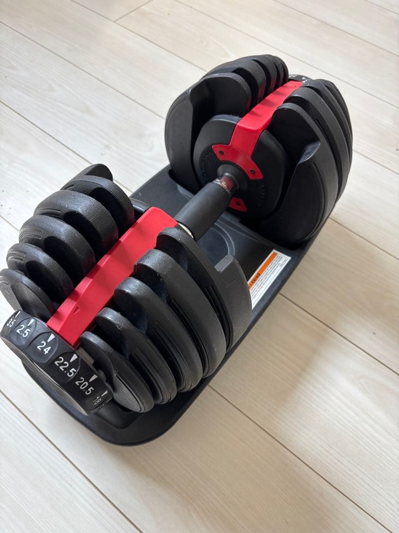 ダイアル可変式ダンベル TOP FILM ダンベル 可変式ダンベル 24kg 可変式ダンベル20kg 2個セット