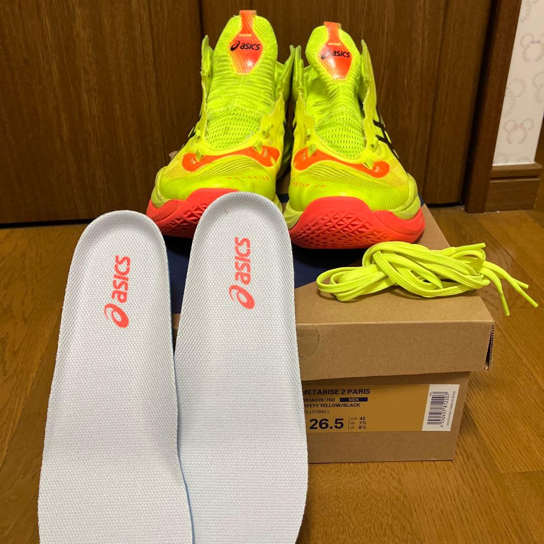 asics PARIS 26.5cm メタライズ　アシックス 正規品