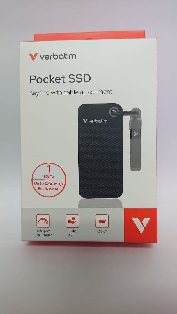 Verbatim Pocket SSD 1TB 新品 未開封 - メルカリ