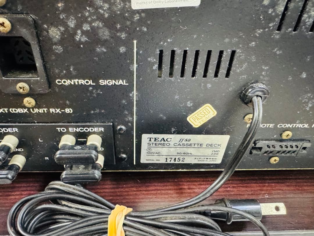 TEAC FF-80 ティアック カセット カセットデッキ② - メルカリ