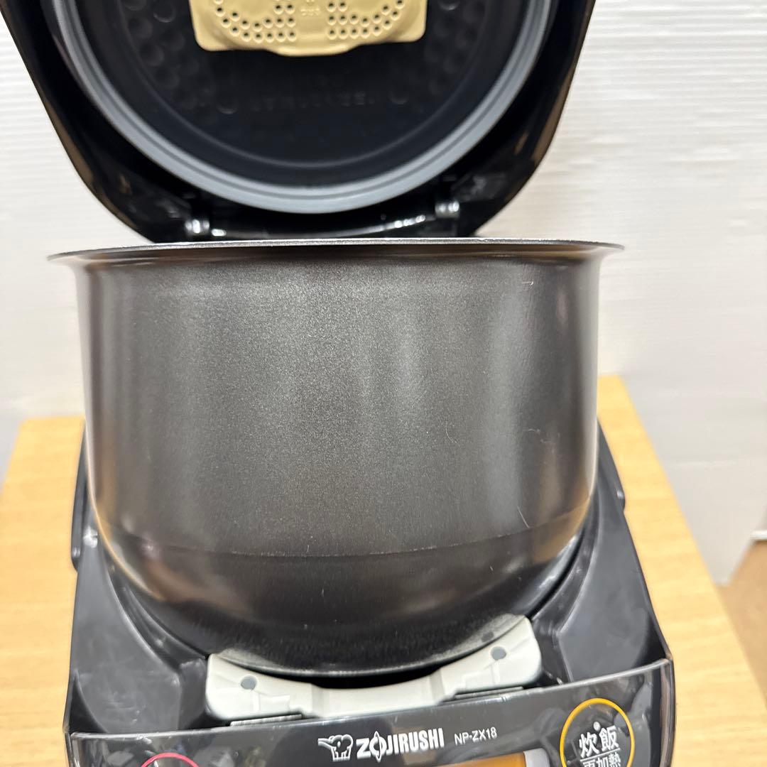 象印　圧力IHジャー炊飯器NP-ZX18 10合(1.8L)2022年製