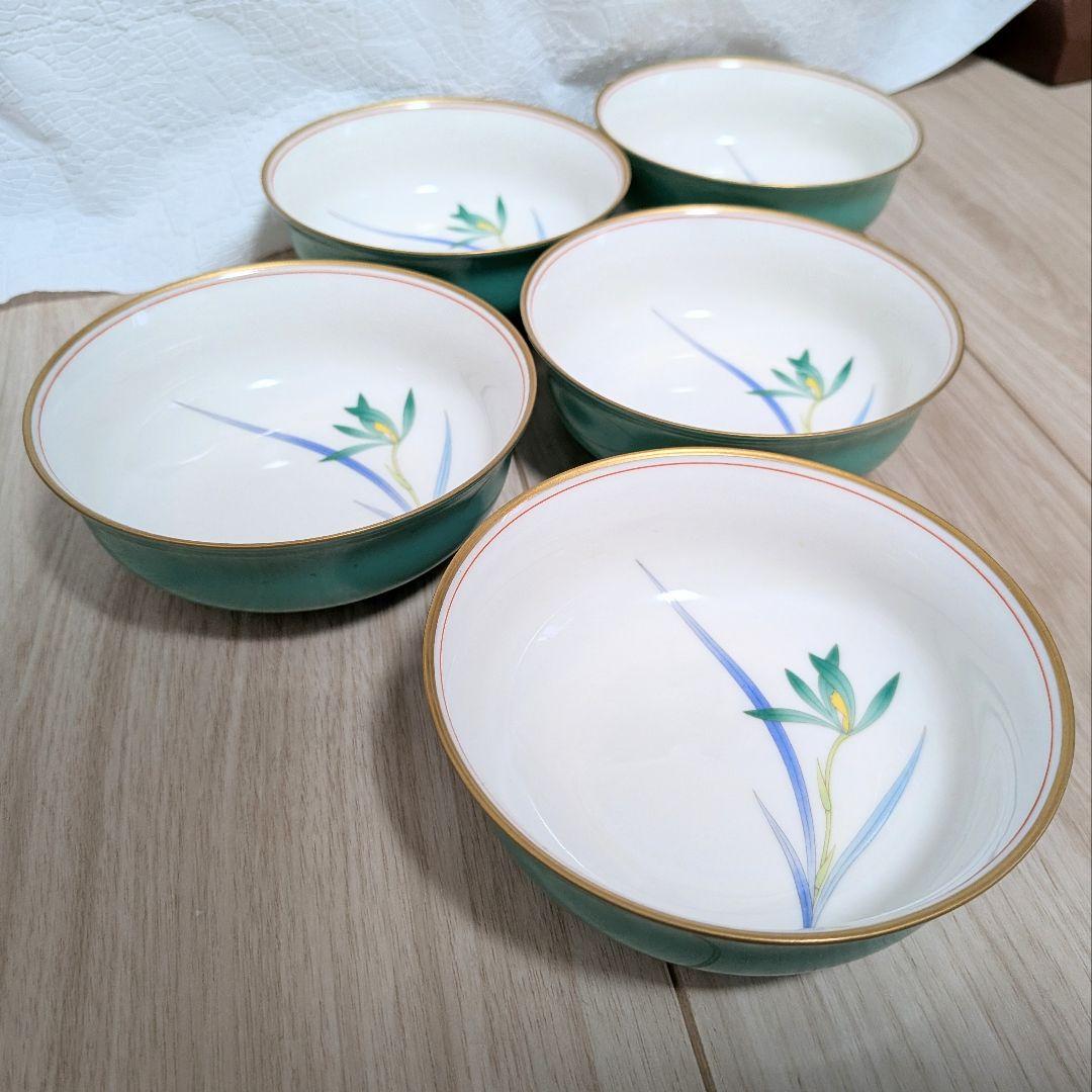 香蘭社 陶磁器 花模様 ボウル 5個セット - メルカリ