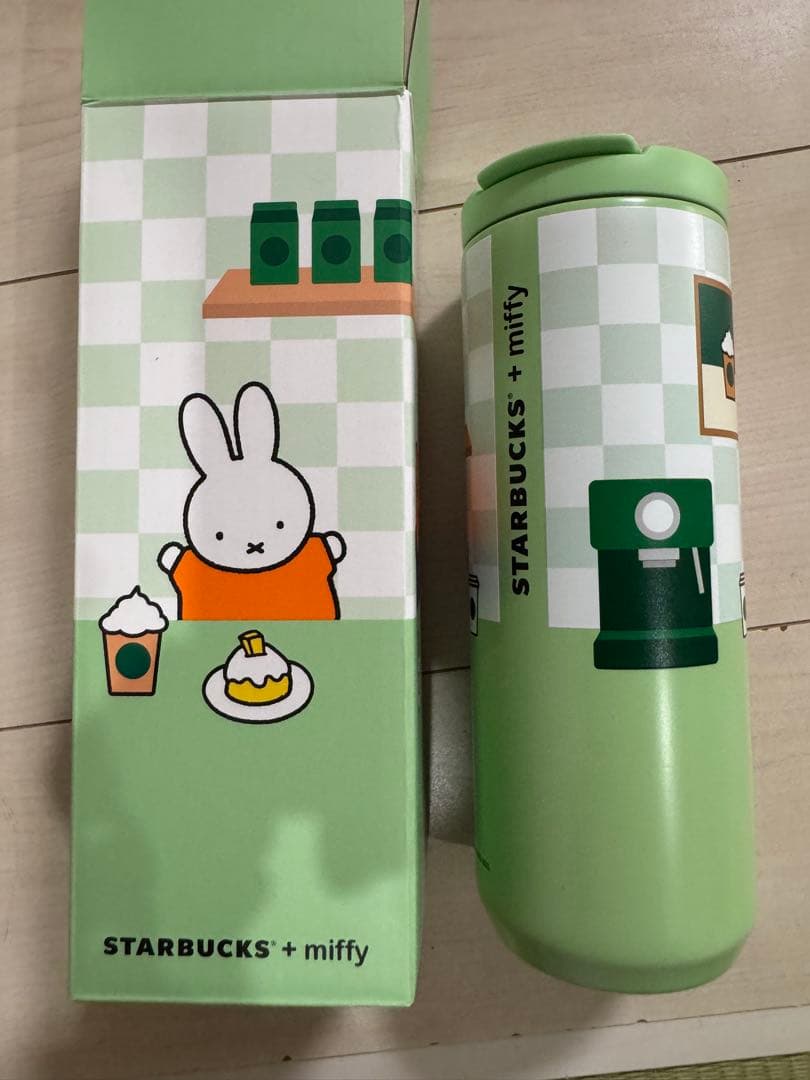 新品未使用 インドネシア限定 スタバ ミッフィタンブラー グリーン