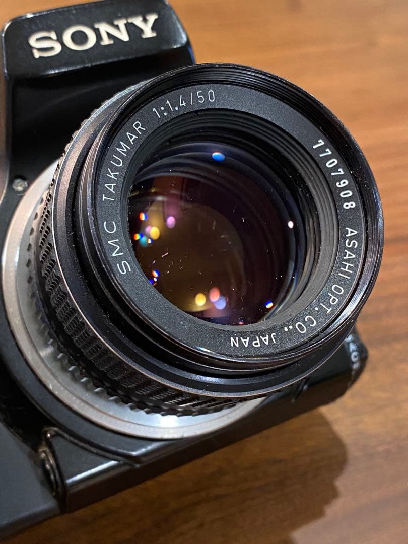 SONY α700 デジタル一眼 m42 アサヒタクマー 50ミリ1:1.4