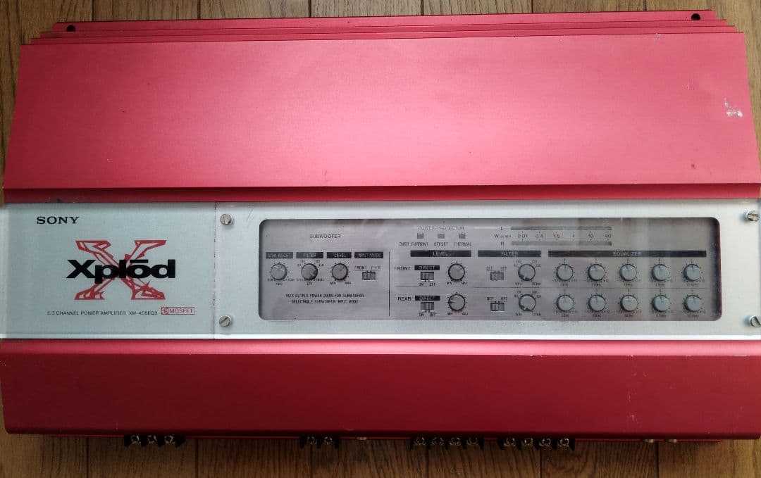 SONY Xplod XM-405EQX - メルカリ