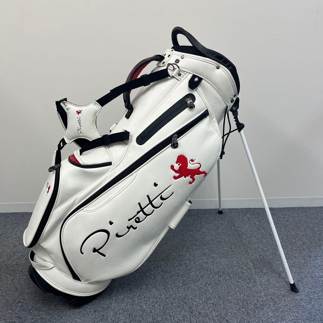 ピレッティ スタンド キャディバッグ ブラック Piretti ホワイト 新作キャディバッグ！】ピレッティ入荷しました | ゴルフ5
