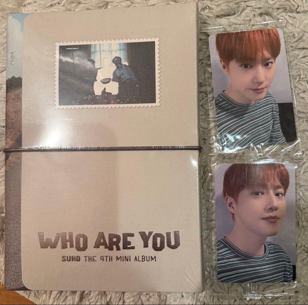 EXO スホ SUHO Who are you アルバム&特典トレカ2枚セット - メルカリ