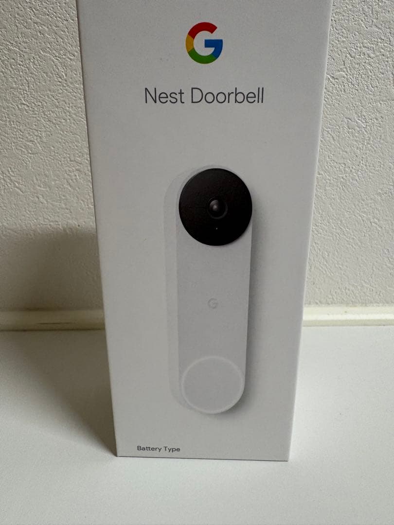 Google Nest Doorbell 新品未使用 Google Nest Doorbell (wired, 3rd gen) Latest Model 2K Video and