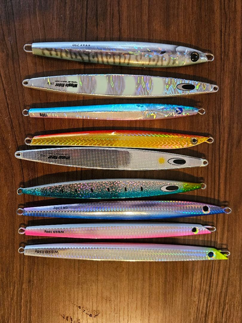 メタルジグ 9個セット 多色 オルルド釣具 メタルジグ 4個セット 4色 15g 25g 40g 釣り具 ルアー