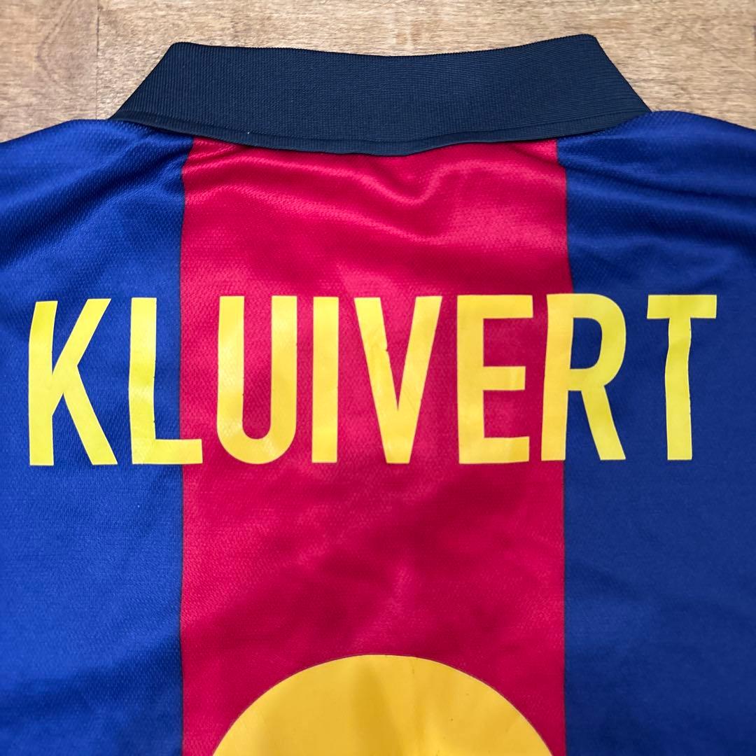 美品】バルセロナ クライファート ユニフォーム 98-99 ナイキ M - メルカリ