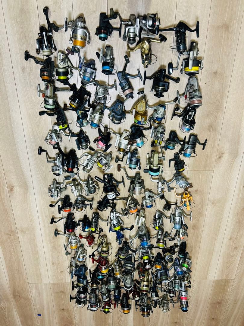 スピニングリール セット 96個 ジャンク s22653.jpg