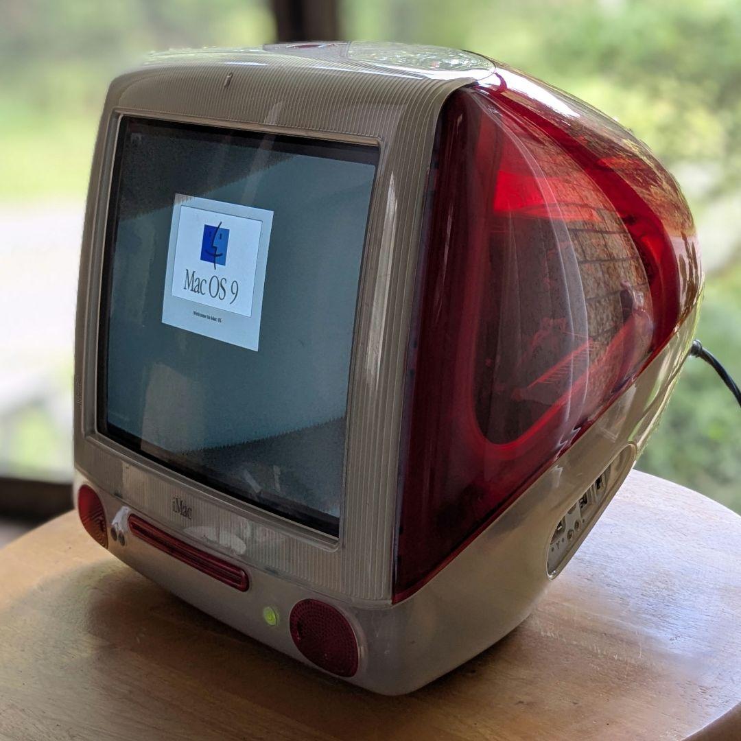 ジャンク】iMac DV G3 ルビー スケルトン 本体のみ - メルカリ