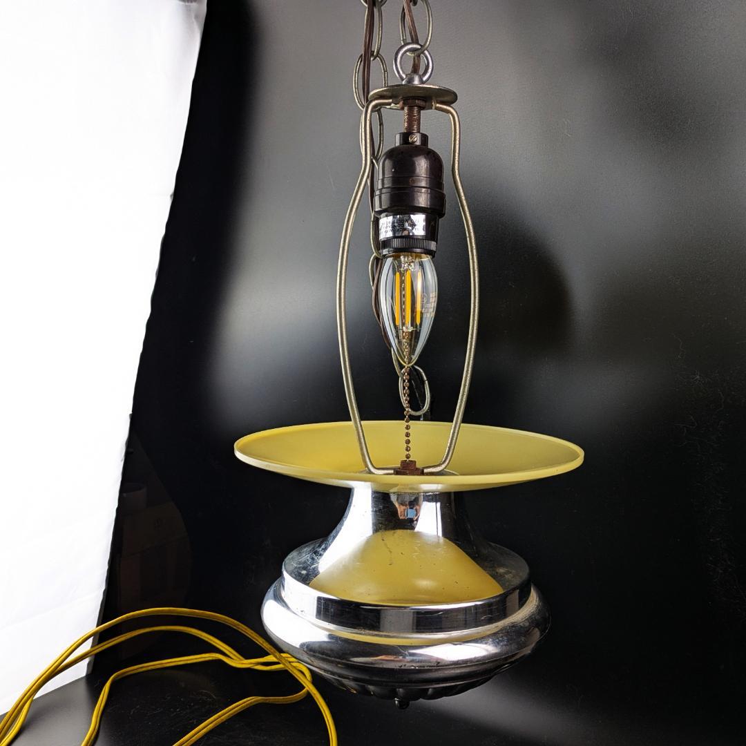 パブストブルーリボン 吊り下げライト ビンテージ照明 点灯確認済