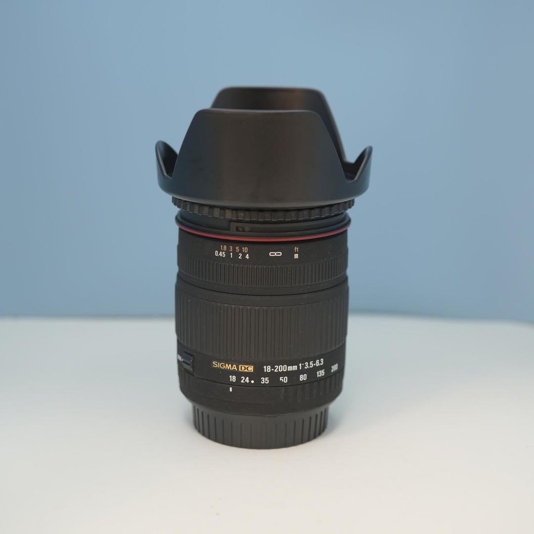 SIGMA 18-200mm Canon用 標準+望遠レンズ 美品！ a3344 - メルカリ