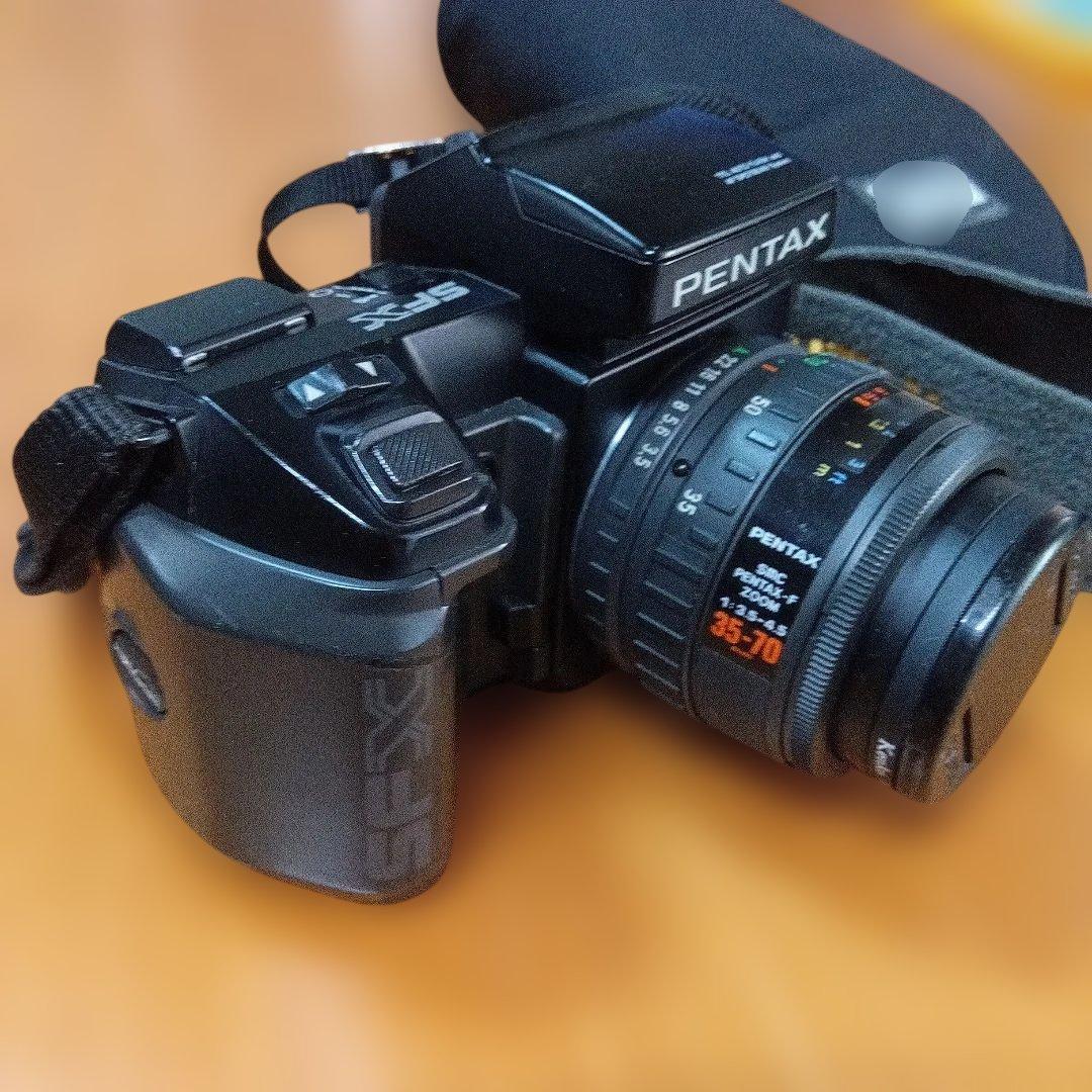 PENTAX SFX(ジャンク) とズームレンズとレンズカバー - メルカリ