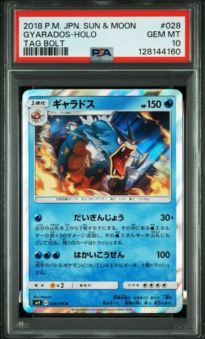 PSA10 ギャラドスR 028/095 タッグボルト - メルカリ