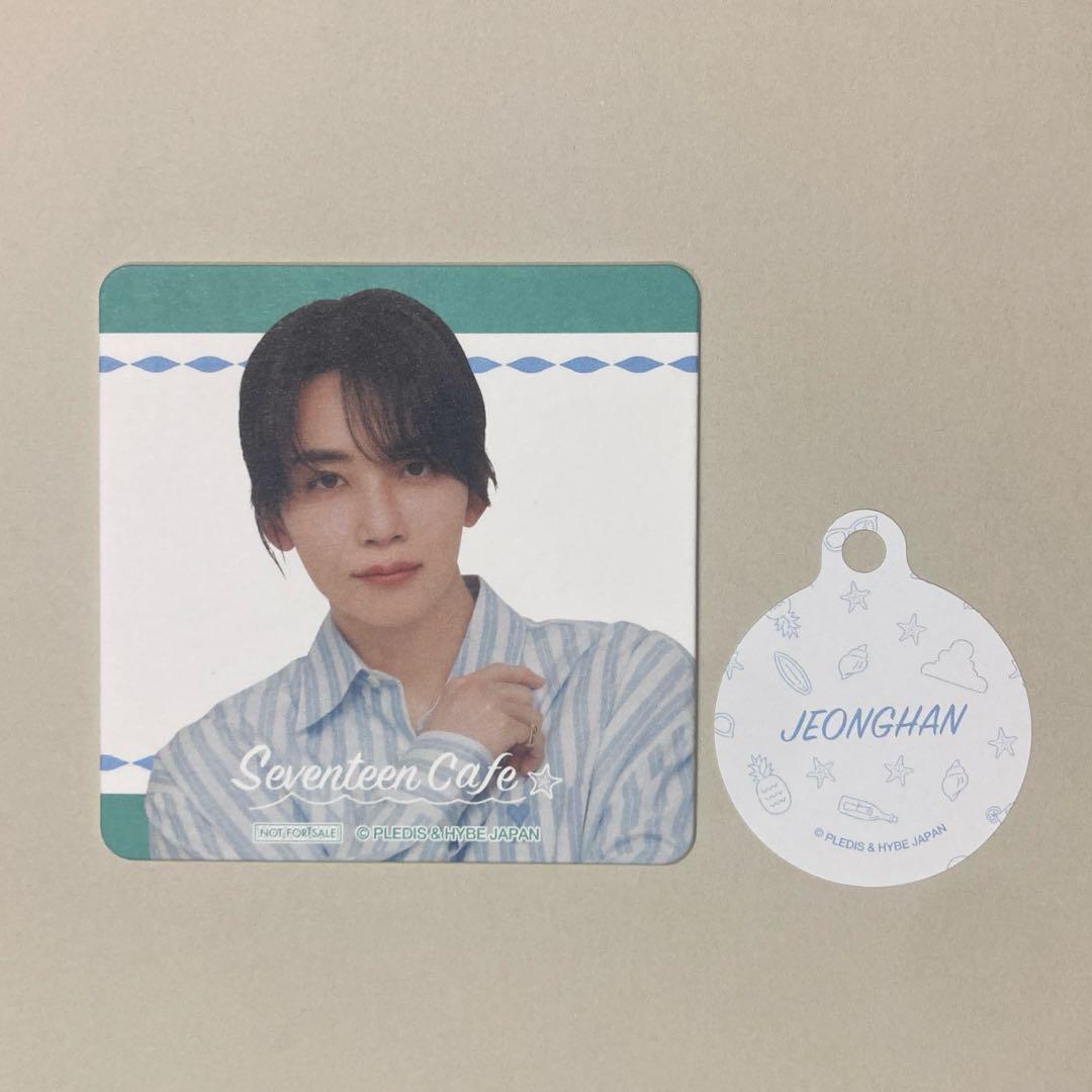 SEVENTEEN CAFE 2023 コースター ジョンハン - メルカリ