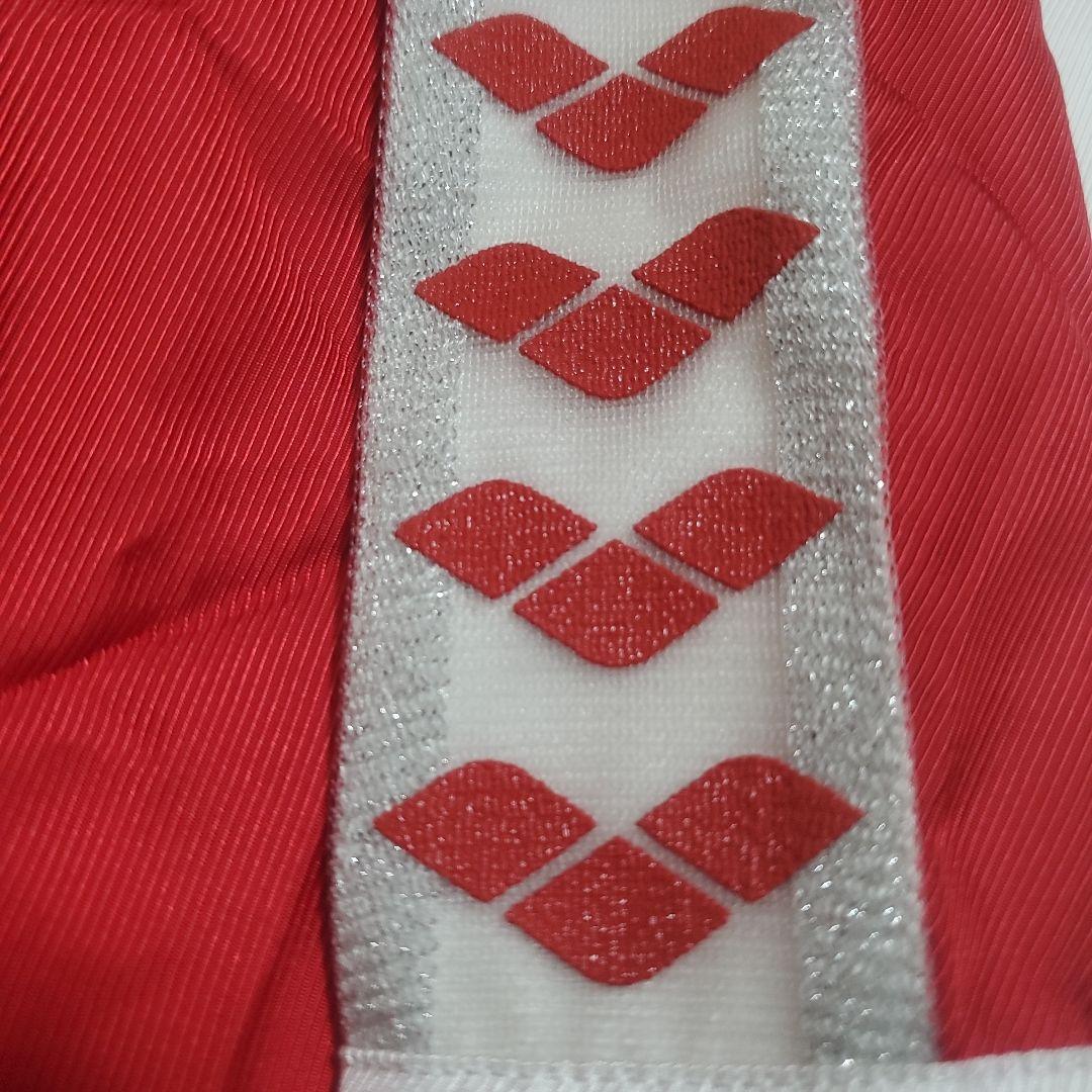 希少】arena フード付ナイロンジャケット デサント製 M テープロゴ