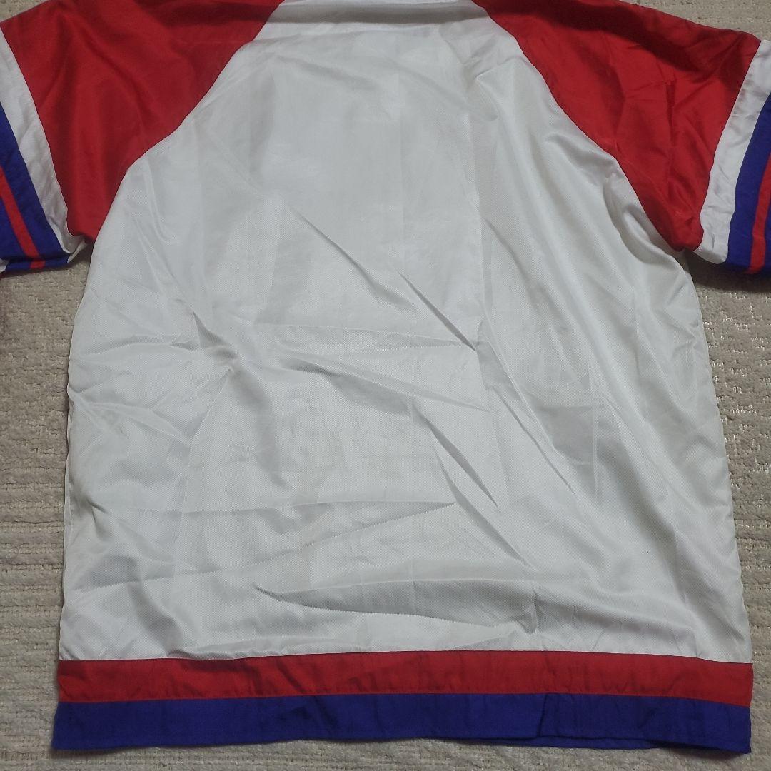 希少】arena フード付ナイロンジャケット デサント製 M テープロゴ