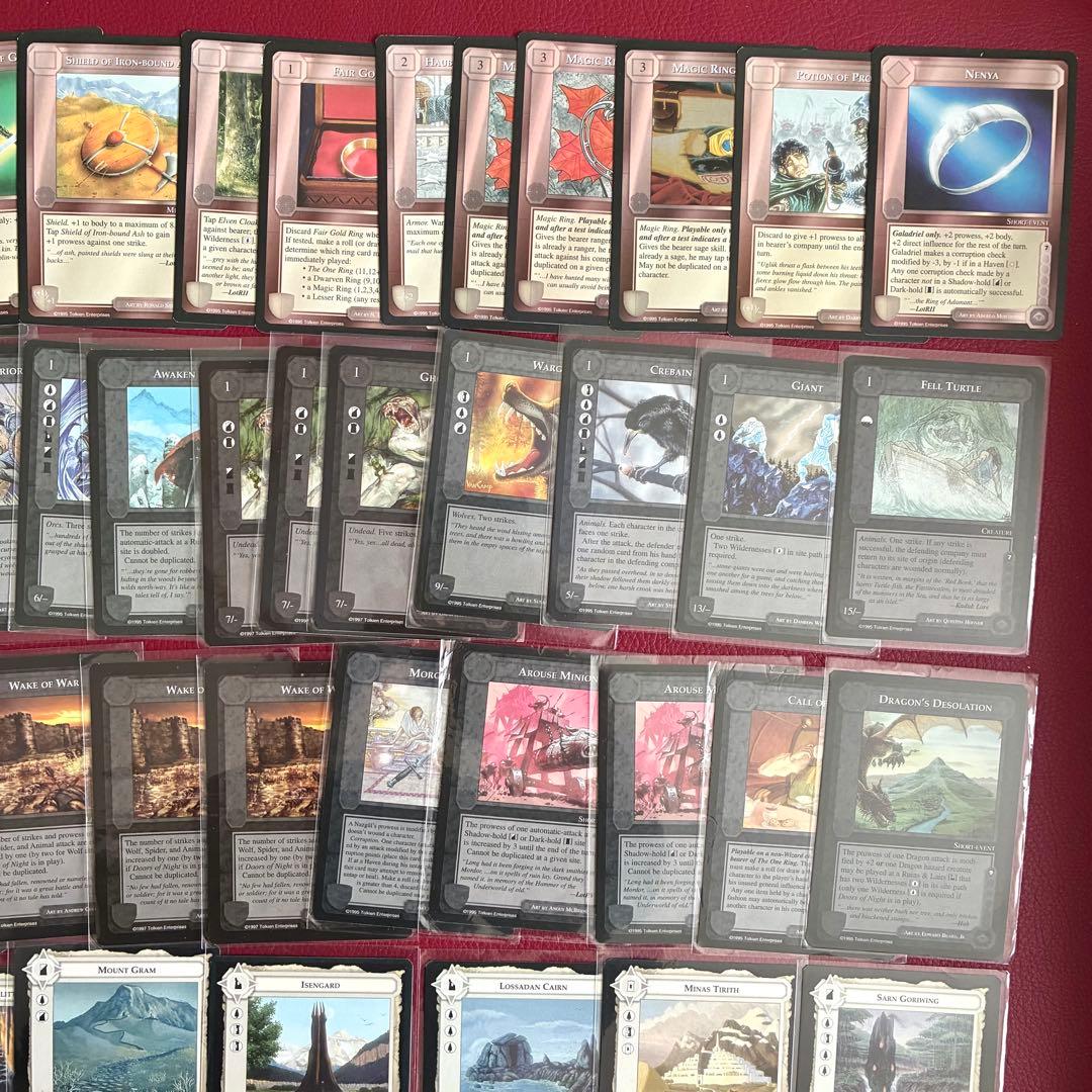 ミドルアース カード ザ・ウィザード 限定版 ccg 指輪物語 まとめ売り