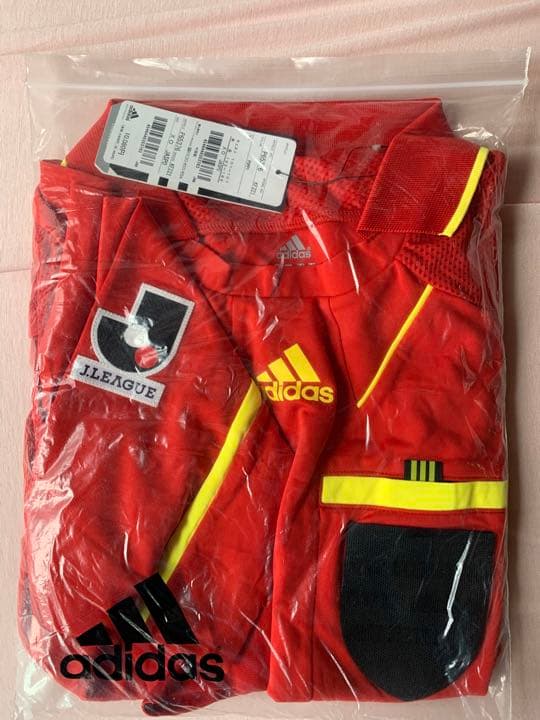 入手不可能99Jリーグ レフェリー長袖ウエア レッド サイズXO 非売品未