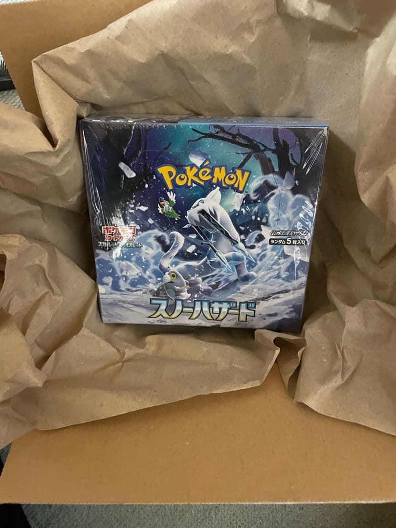 ポケカ スノーハザード BOX シュリンク付き - メルカリ