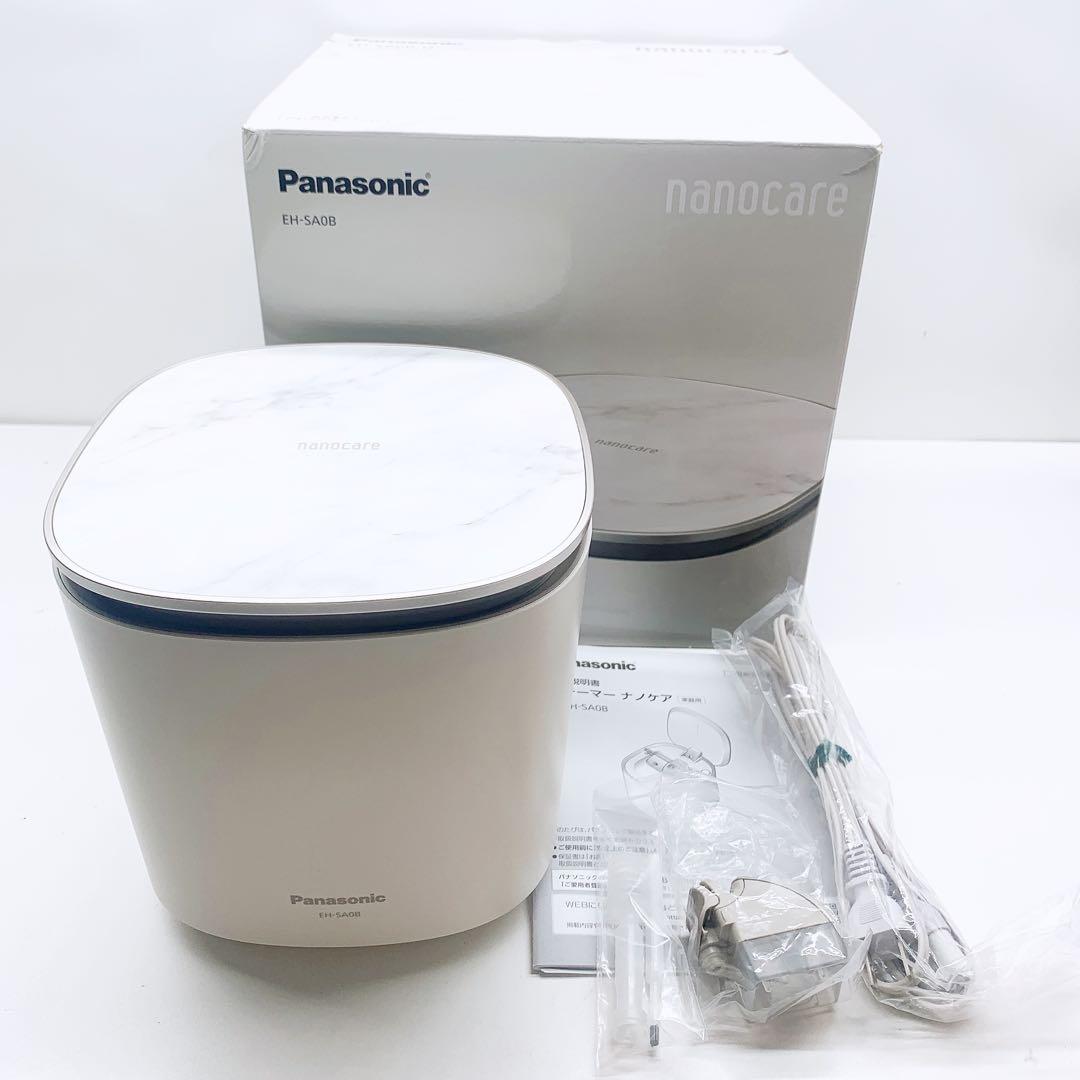 動作保証 Panasonic ナノケア スチーマー EH-SA0B - メルカリ