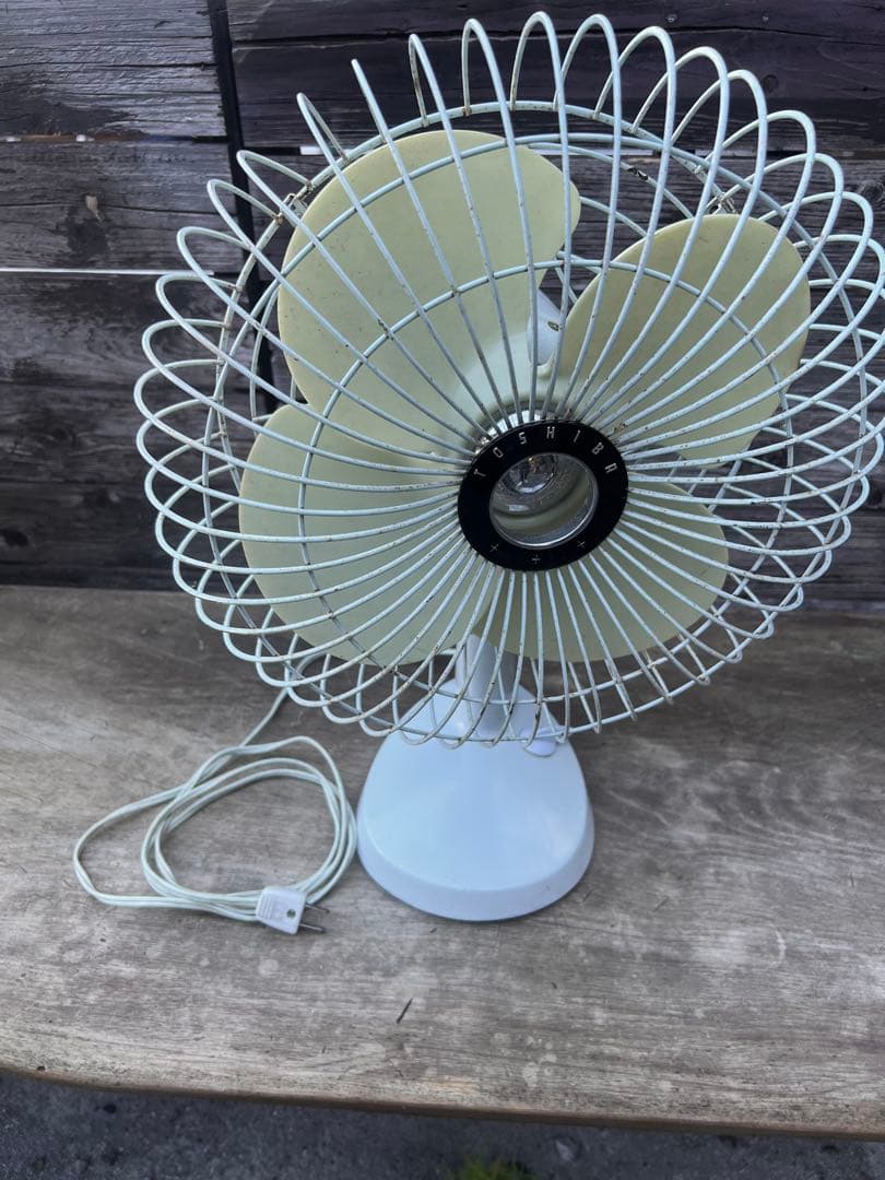 G130 動作良 昭和レトロ 東芝 TYPE LD 扇風機 Toshiba・東芝・扇風機・D-30AM・レトロ家電・昭和レトロ・No.230708