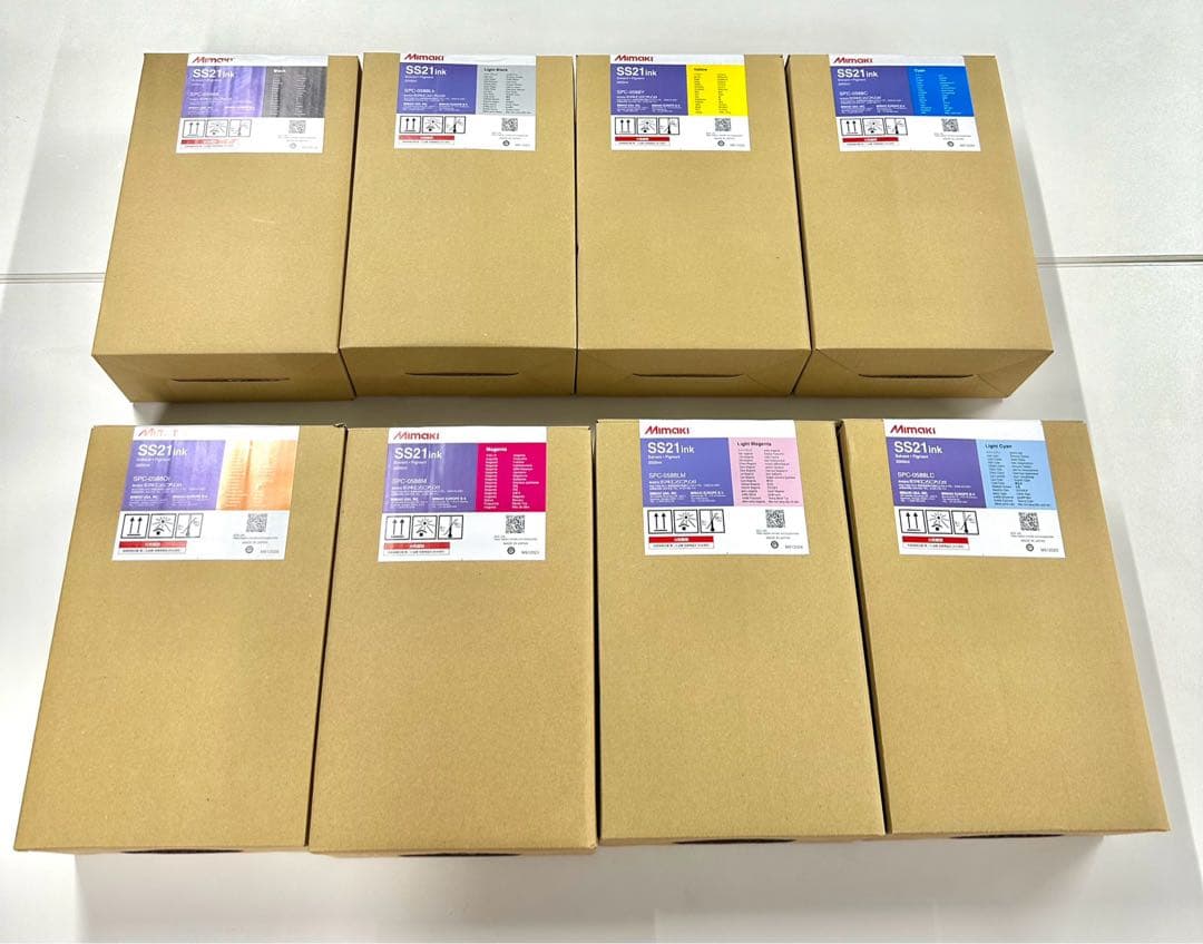 ミマキSS21 2LインクパックSPC-0588 8色分セット - メルカリ