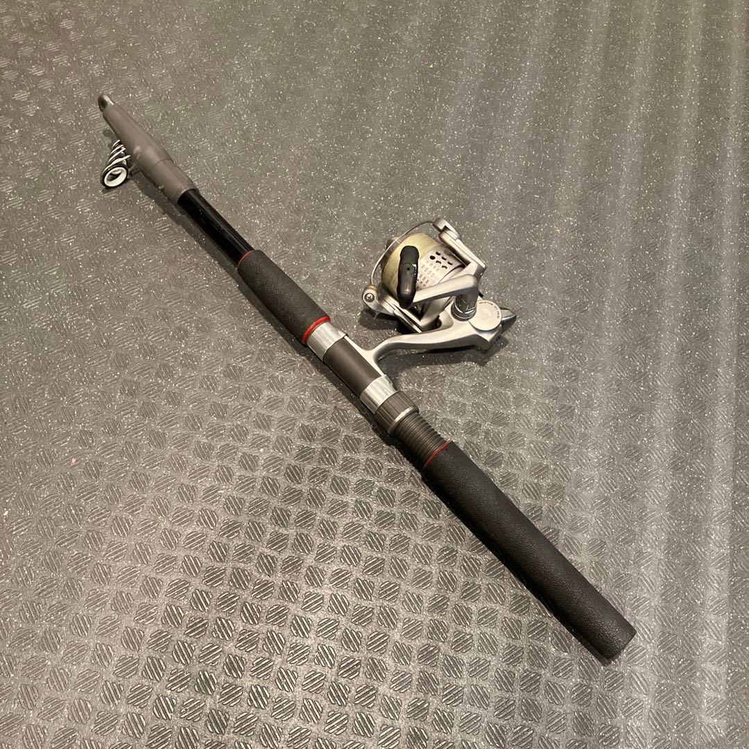 釣竿 2.4m CASTER8 リール リョービ 2000/3000R