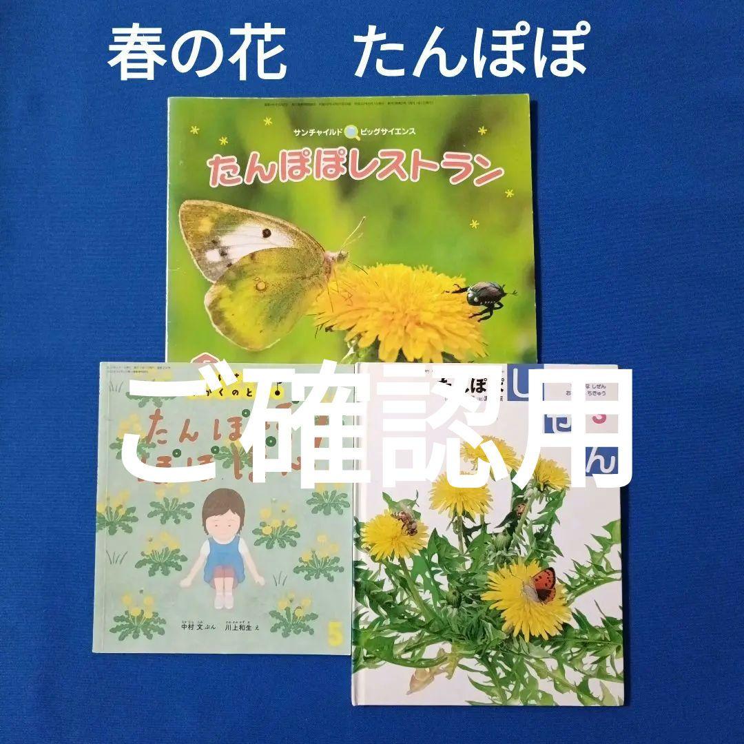 ビッグサイエンス キンダーブックしぜん ちいさなかがくのとも 春の花