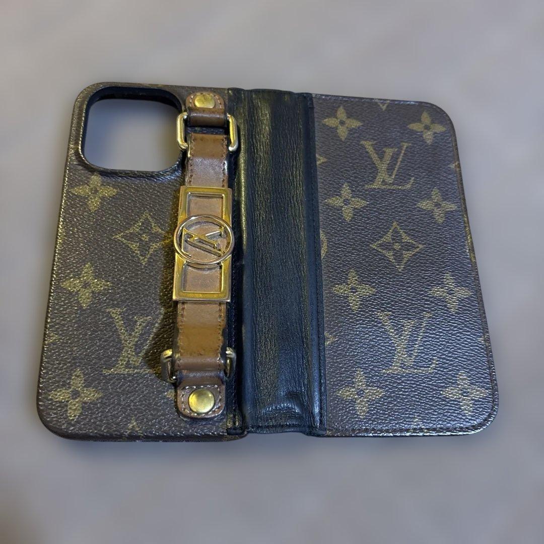 ルイヴィトン iPhone14 Pro フォリオ モノグラム 手帳型ケース特注品 楽天市場】LOUIS VUITTON ルイ ヴィトン モノグラム iPhone14 Pro