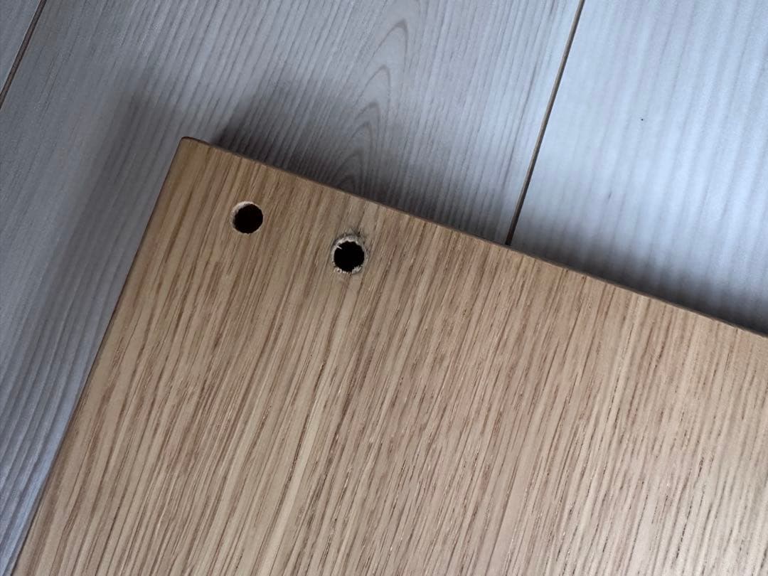 string シェルフ テレビボード オーク ブラック - メルカリ