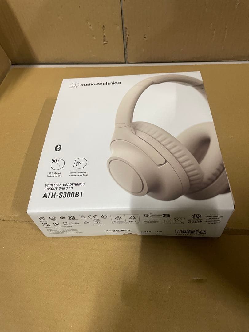 オーディオテクニカ ATH-S300BT(E) ワイヤレスヘッドホン ベージュ Amazon.co.jp: オーディオテクニカ ATH-S300BT(E) ワイヤレス