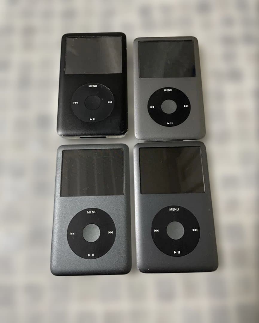Apple iPod classic A1238 4台まとめ120GB160GB - メルカリ