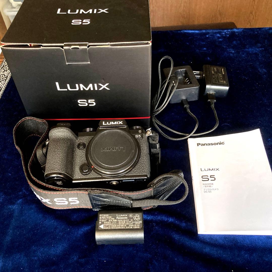Panasonic Lumix S5 ミラーレス一眼カメラ LUMIX S5 ミラーレス一眼カメラ 標準ズームレンズキット DC-S5K-K