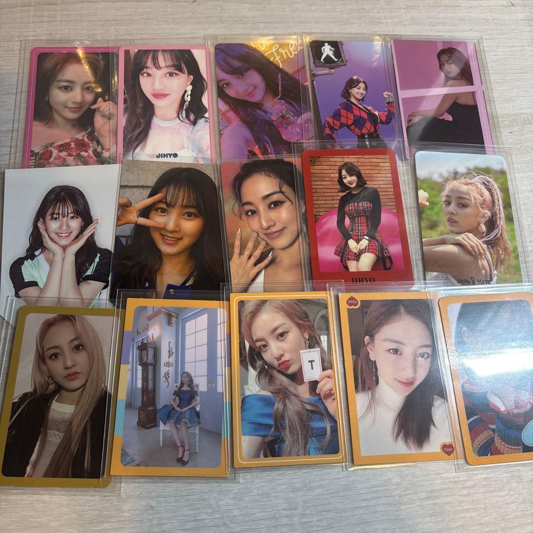 TWICE ジヒョ トレカ 15枚 - メルカリ