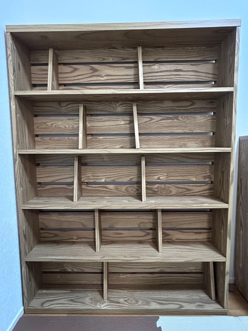 マンガ収納ラック　5段 ◇ラック スチール メタル ワイヤー コミックラック 5段 60W 漫画 収納