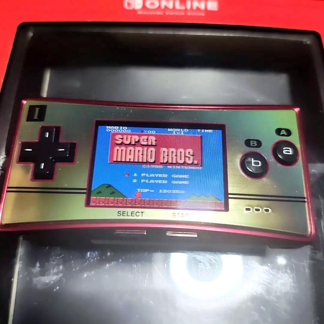 ゲームボーイミクロ本体 20周年記念版 マリオソフト付き！ - メルカリ